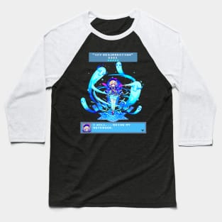 Genshin Impact Qiqi Retro RPG Baseball T-Shirt